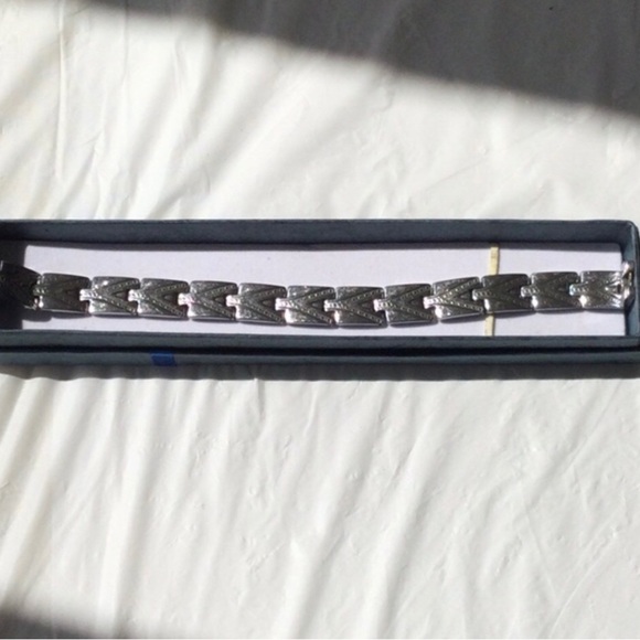 Mens Stainless Steel 9” Bracelet - Picture 1 of 9
